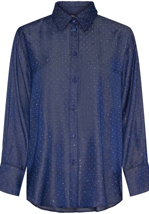 Toppar - Kate shirt – Blue shine